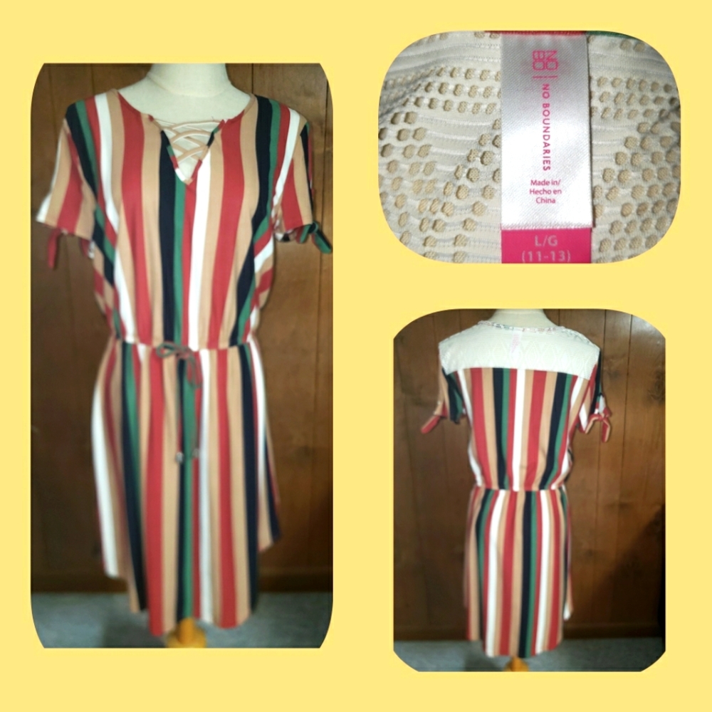 🦄Womans Strip Dress